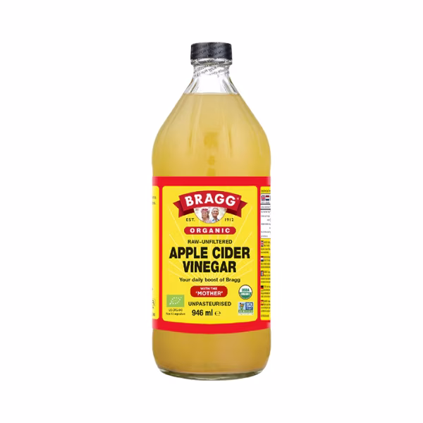 Bragg Organic Apple Cider Vinegar Raw Unfiltered with Mother 946ml
