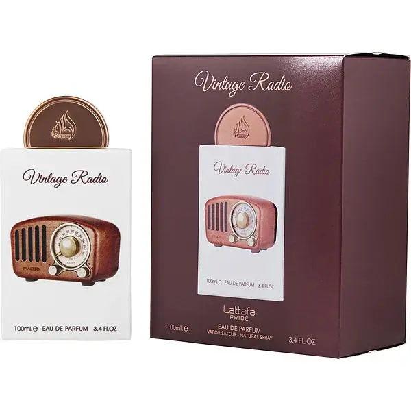 Lattafa Pride Vintage Radio Eau De Parfum for Unisex by Lattafa