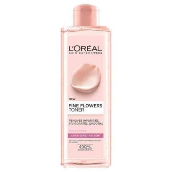 L'Oreal Paris Fine Flowers Cleansing Toner 400ml