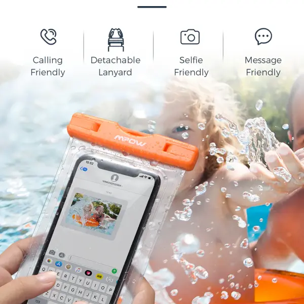 Mpow IPX8 Waterproof Case Green